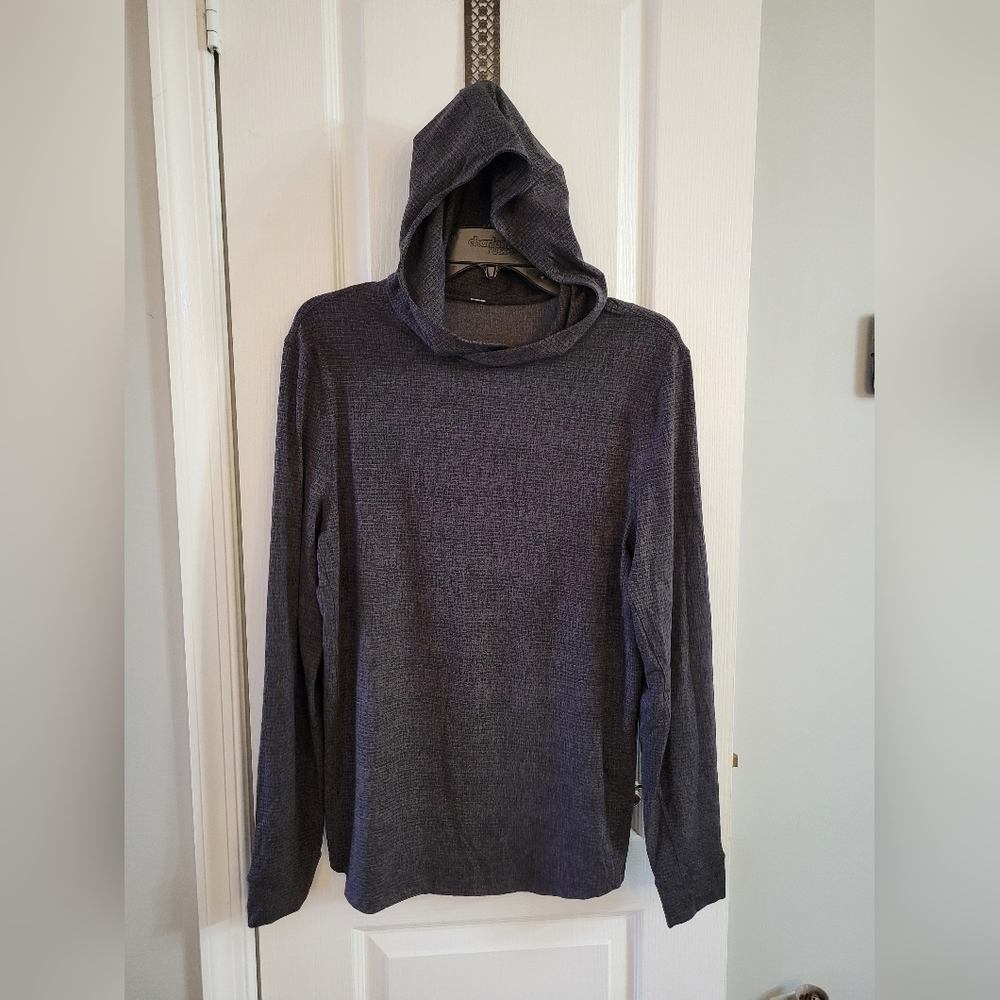 Lululemon Men's Repetition Hoodie Heathered Black Size Medium - Picture 3 of 13
